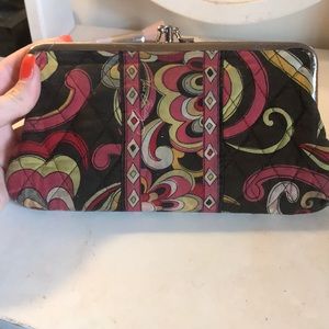 Vera Bradley snap wallet